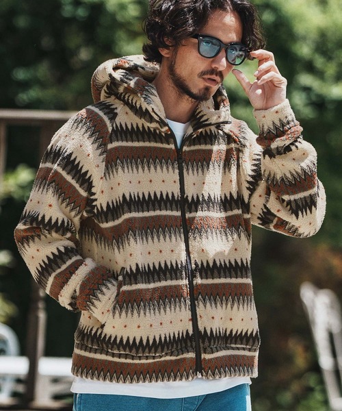 BUCK-TICK 星野プロデュースもこもこボーダーパーカー 星野プロデュース：もこもこボーダーパーカー - BUCK-TICK