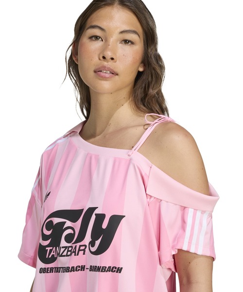 ★adidas/オフショルダージャージ★ adidas OFF SHOULDER JERSEY / アディダス オフショルダー