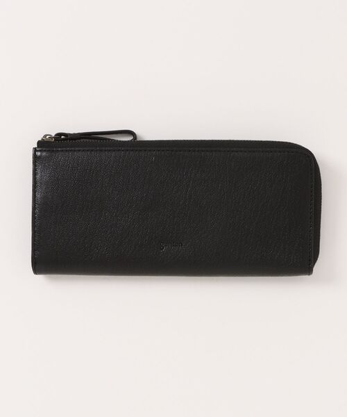dan genten 黒 レザー 長財布（美品】定価2.3万/ゲンテン genten