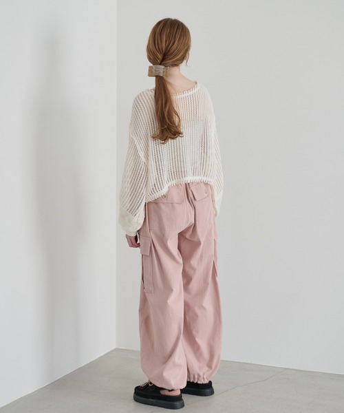 Crisp（クリスプ）の「パッチワークレースカーディガン（カーディガン/ボレロ・レディース・ホワイト・FREE）」の9枚目の写真