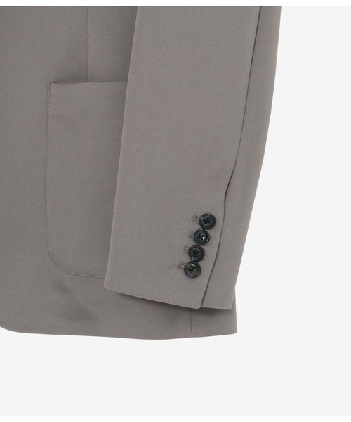 junhashimoto（ジュンハシモト）の「PRD 2B JERSEY JACKET（テーラードジャケット・メンズ・ブラック/グレイッシュベージュ/カーキ・3/4/5/2/6）」の15枚目の写真