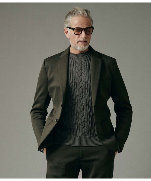 junhashimoto（ジュンハシモト）の「PRD 2B JERSEY JACKET（テーラードジャケット・メンズ・ブラック/グレイッシュベージュ/カーキ・3/4/5/2/6）」の22枚目の写真