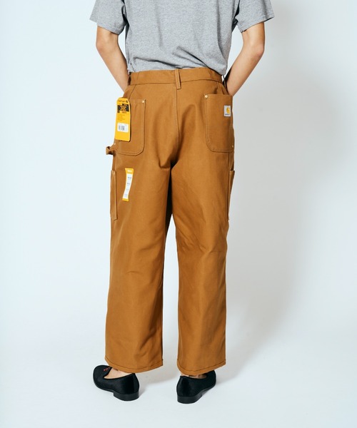 Carhartt ダック ダブルニー リメイク パンツ CARHARTT カーハート / DUCK ONE-TUCK 5PKT リメイク ダブルニー