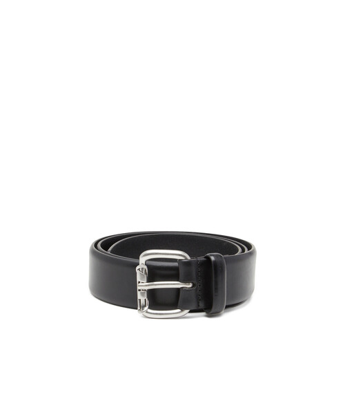 DIESEL オーバルD　ロゴ　ベルト 80 DIESEL】オーバルDロゴ ピンバックル レザーベルト すぐ届く