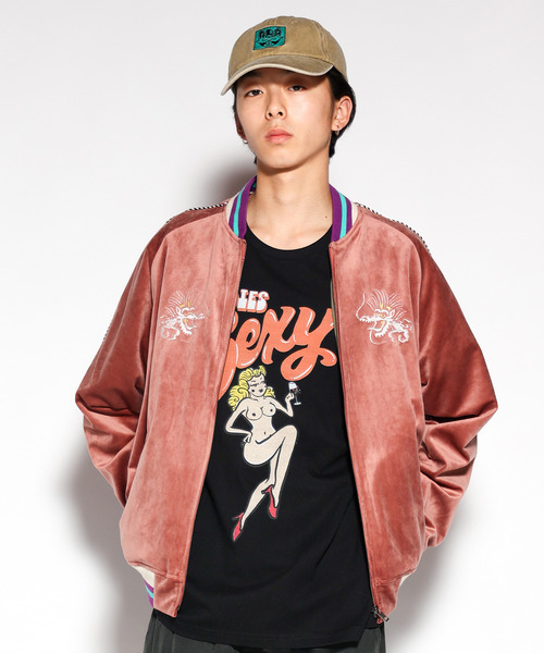 Skull Souvenir Jacket / スカルスーベニアジャケット（スカジャン