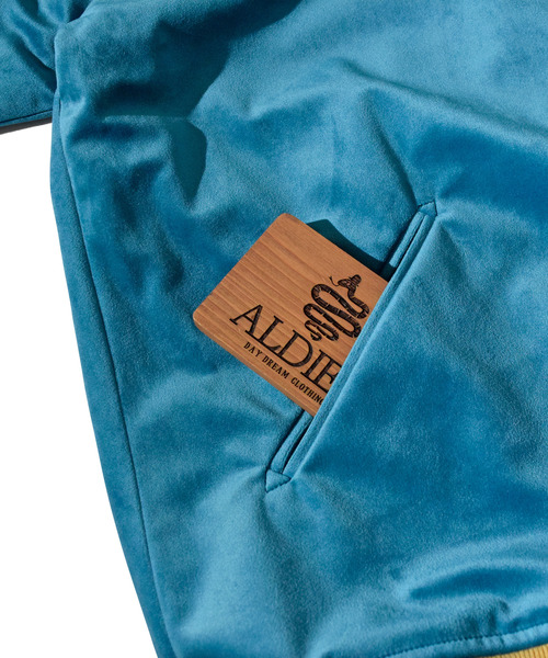 ALDIES(アールディーズ)の「Skull Souvenir Jacket / スカルスーベニアジャケット(スカジャン・メンズ・バーガンディー/ピンク/ターコイズブルー・SMALL/MEDIUM/LARGE/X-LARGE)」の15枚目の写真