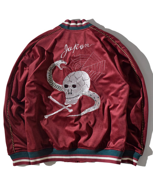 Skull Souvenir Jacket / スカルスーベニアジャケット（スカジャン