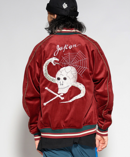 Skull Souvenir Jacket / スカルスーベニアジャケット（スカジャン