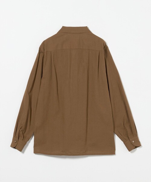 UNITED ARROWS（ユナイテッドアローズ）の「サンウォッシュ パマナ ハバナ シャツ（シャツ/ブラウス・メンズ・モカ/ブラック・L/S/M/XL）」の10枚目の写真