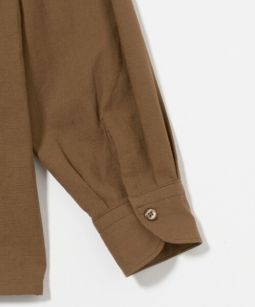 UNITED ARROWS（ユナイテッドアローズ）の「サンウォッシュ パマナ ハバナ シャツ（シャツ/ブラウス・メンズ・モカ/ブラック・L/S/M/XL）」の12枚目の写真