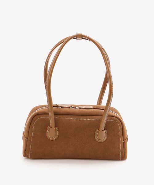 le.coeur blanc(ルクールブラン)の「《WEB限定アイテム》ヴィンテージライクスクエアボストン(ボストンバッグ・レディース・ブラウン/キャメル・FREE)」の10枚目の写真