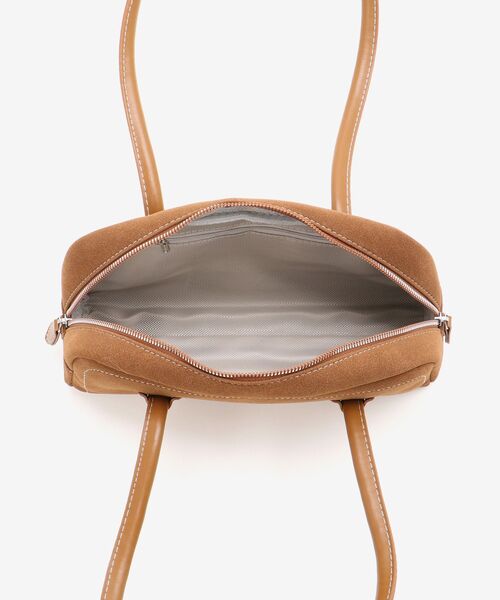 le.coeur blanc(ルクールブラン)の「《WEB限定アイテム》ヴィンテージライクスクエアボストン(ボストンバッグ・レディース・ブラウン/キャメル・FREE)」の12枚目の写真