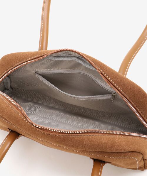 le.coeur blanc(ルクールブラン)の「《WEB限定アイテム》ヴィンテージライクスクエアボストン(ボストンバッグ・レディース・ブラウン/キャメル・FREE)」の13枚目の写真