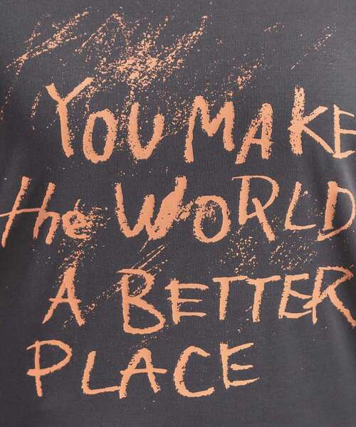 Cutie Blonde（キューティーブロンド）の「【S-LL/ひんやり/汗ジミ軽減/UVカット】グラフィックアソートTシャツ（Tシャツ/カットソー・レディース・ホワイト系3/イエロー系その他2/ピンク系1/ピンク系4/チャコール/グレー系その他2/ホワイト系5/ホワイト系1/グレー系その他/パープル系1/ホワイト系6・03/04/02/01）」の15枚目の写真