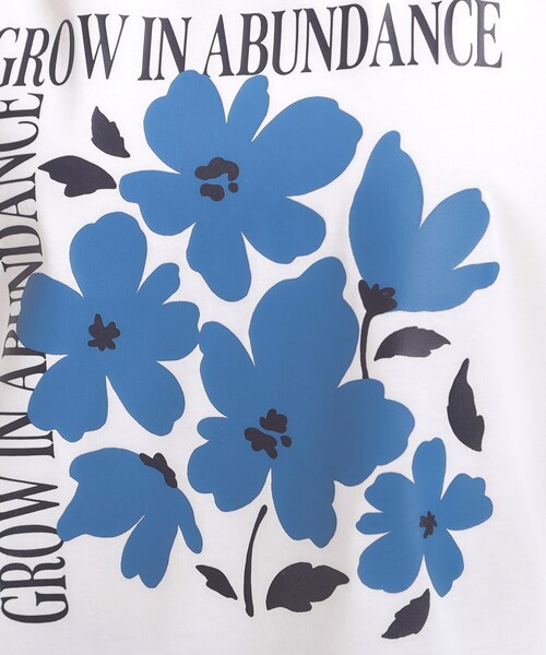 Cutie Blonde（キューティーブロンド）の「【S-LL/ひんやり/汗ジミ軽減/UVカット】グラフィックアソートTシャツ（Tシャツ/カットソー・レディース・ホワイト系3/イエロー系その他2/ピンク系1/ピンク系4/チャコール/グレー系その他2/ホワイト系5/ホワイト系1/グレー系その他/パープル系1/ホワイト系6・03/04/02/01）」の15枚目の写真