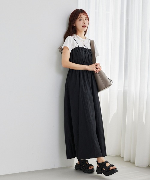 mysty woman（ミスティウーマン）の「ワンショルダーリボンBAG　575911（ショルダーバッグ・レディース・ブラック/アイボリー/ブラウン系その他・FREE）」の12枚目の写真