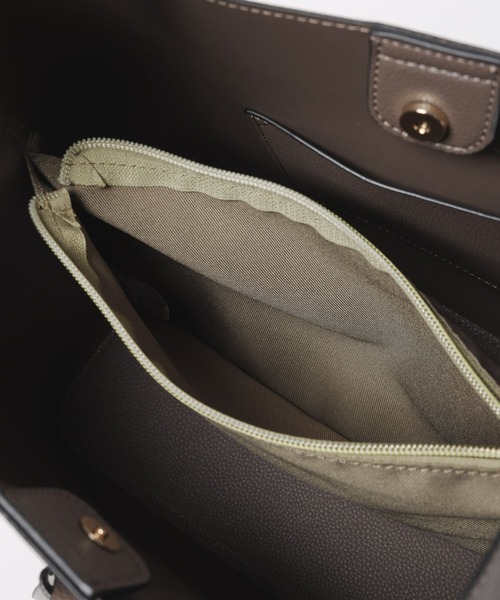 mysty woman（ミスティウーマン）の「ワンショルダーリボンBAG　575911（ショルダーバッグ・レディース・ブラック/アイボリー/ブラウン系その他・FREE）」の18枚目の写真