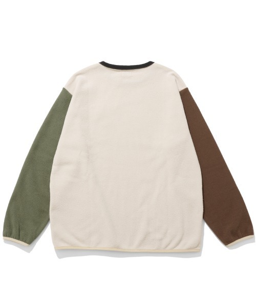 KRIFF MAYER(クリフメイヤー)の「【暖か裏起毛】ブークレポケットロンT(Tシャツ/カットソー・メンズ・ブラック/カーキ/ブラウン/カラフル/サンドベージュ・MEDIUM/LARGE/X-LARGE)」の7枚目の写真