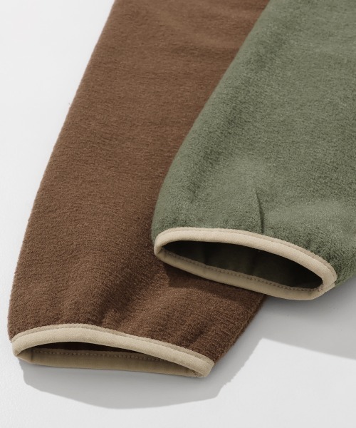 KRIFF MAYER(クリフメイヤー)の「【暖か裏起毛】ブークレポケットロンT(Tシャツ/カットソー・メンズ・ブラック/カーキ/ブラウン/カラフル/サンドベージュ・MEDIUM/LARGE/X-LARGE)」の13枚目の写真