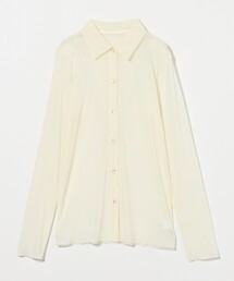 6 | <6(ROKU)>ナイロン チュール シャツ(カーディガン/ボレロ)