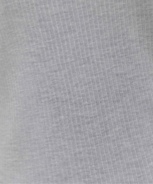 Eimee Law(エイミーロウ)の「テンセルウール シアーリブトップス(Tシャツ/カットソー・レディース・ライトグレー/モカ/ライトピンク/ブラック/アイボリー・FREE)」の14枚目の写真