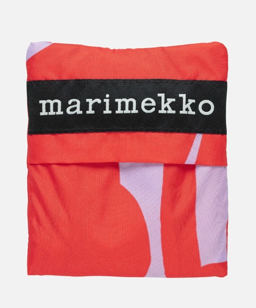 marimekko（マリメッコ）の「Unikko / Smartbag bag（エコバッグ/サブバッグ・レディース・ライトブルー/レッド・FREE）」の6枚目の写真