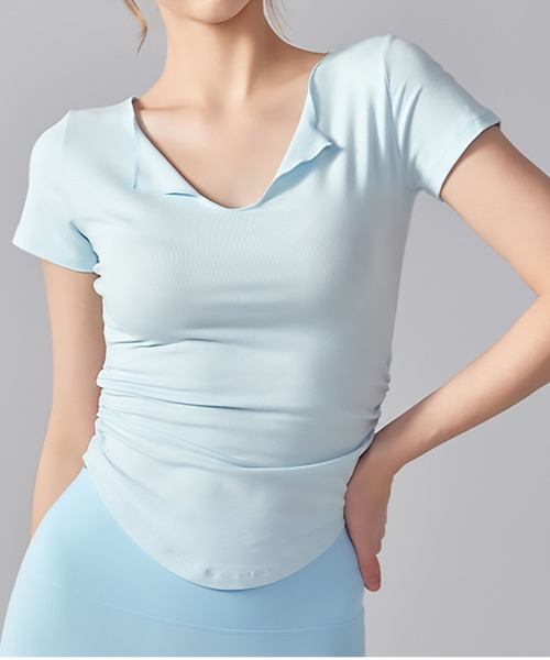 専用　ヨガウェア　ピラティス セール】速乾 通気性 ヨガピラティス用 スポーツTシャツ（T