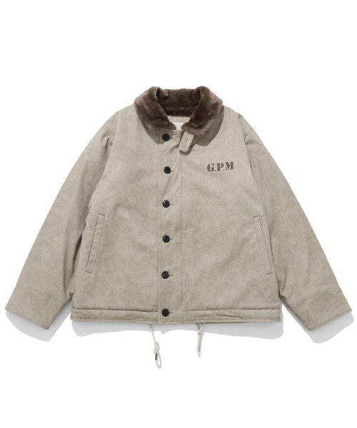 KRIFF MAYER（クリフメイヤー）の「デッキジャケット（その他アウター・メンズ・ベージュ/チャコール/カーキ/アイボリー・X-LARGE/LARGE/MEDIUM）」の15枚目の写真