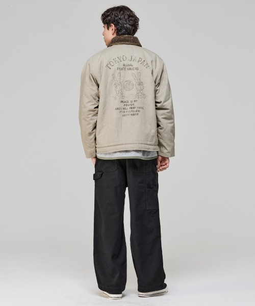 KRIFF MAYER（クリフメイヤー）の「デッキジャケット（その他アウター・メンズ・ベージュ/チャコール/カーキ/アイボリー・X-LARGE/LARGE/MEDIUM）」の11枚目の写真