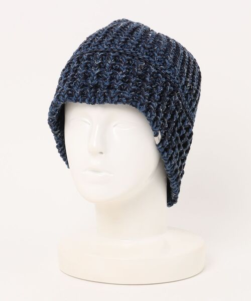 OVERRIDE（オーバーライド）の「OVERRIDE  KNIT BALLOON CLOCHE HAT SGP / オーバーライド（ハット・レディース・イエロー/ブルー/ブラック・57~59cm）」の12枚目の写真