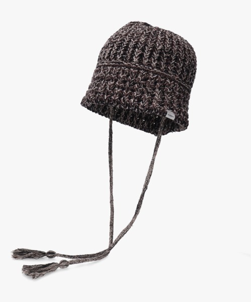 OVERRIDE（オーバーライド）の「OVERRIDE  KNIT BALLOON CLOCHE HAT SGP / オーバーライド（ハット・レディース・イエロー/ブルー/ブラック・57~59cm）」の21枚目の写真