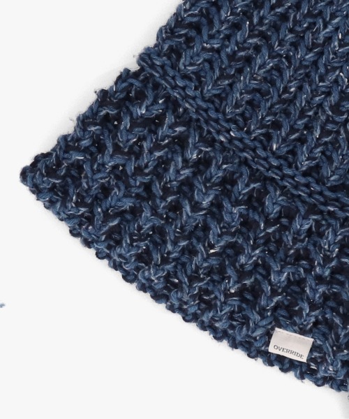 OVERRIDE（オーバーライド）の「OVERRIDE  KNIT BALLOON CLOCHE HAT SGP / オーバーライド（ハット・レディース・イエロー/ブルー/ブラック・57~59cm）」の18枚目の写真