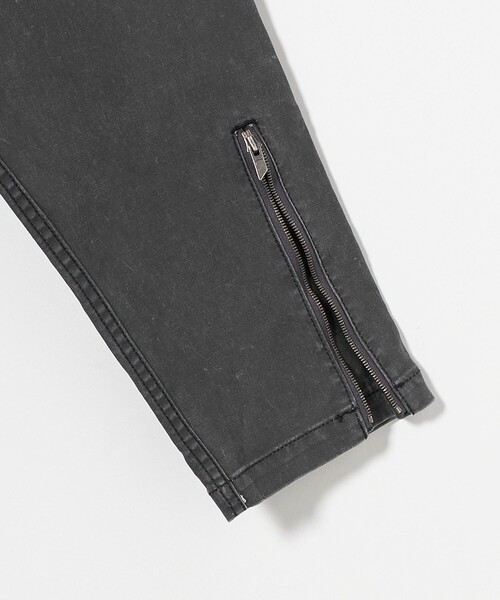 ASTRAET＞コーティング ノーカラー ジップブルゾン UNISEX