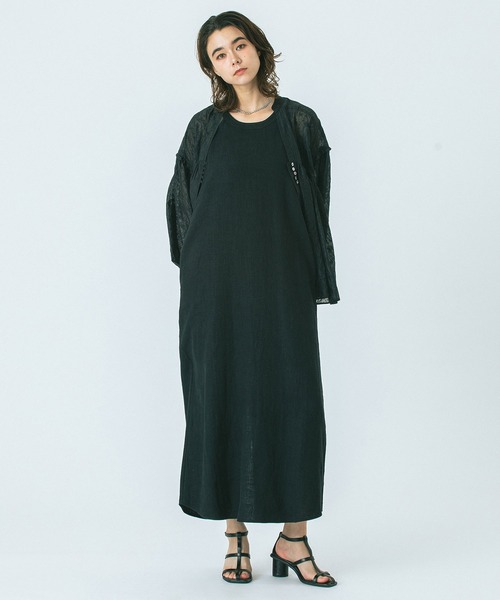 ROSE BUD(ローズバッド)の「(GENE HEAVENS)SHEER SUMMER BLOUSE(シャツ/ブラウス・レディース・グリーン/オフホワイト/ブラック・ONE SIZE)」の19枚目の写真
