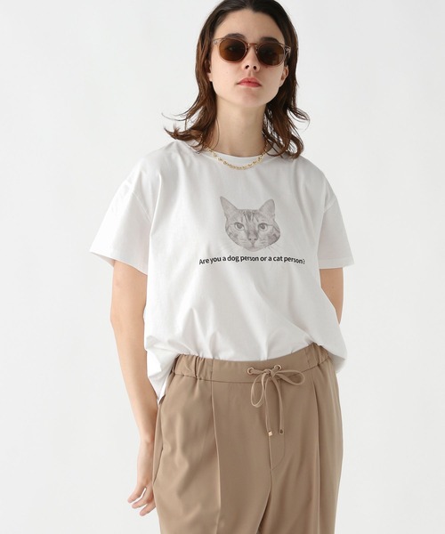 セール】ネコTシャツ / 579968（Tシャツ/カットソー）｜Elura