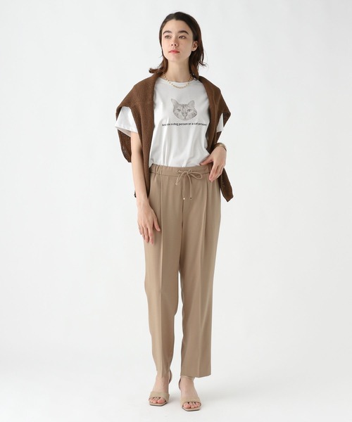 Elura(エルーラ)の「ネコTシャツ / 579968(Tシャツ/カットソー・レディース・ホワイト/ホワイト系その他・FREE)」の11枚目の写真
