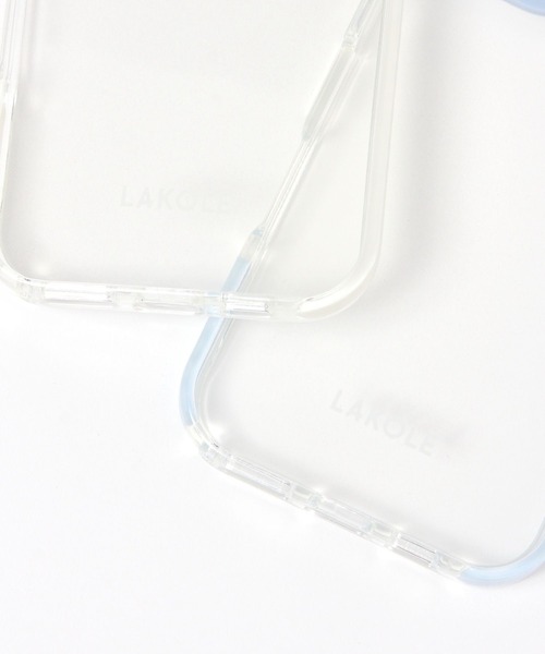 LAKOLE（ラコレ）の「ミラーiPhoneケース[iPhone16] / 576554（スマホケース/カバー・レディース・ブラック/ライトブルー/アイボリー/パープル/オレンジ・FREE）」の20枚目の写真