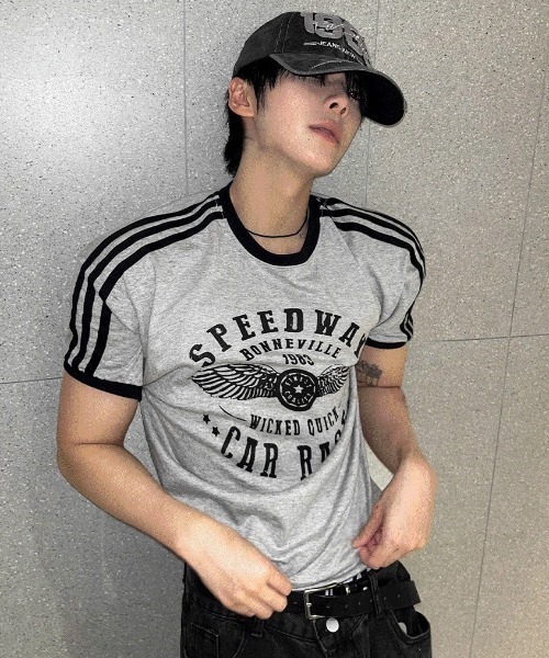 COSYHARU（コシハル）の「ブラックデニムウォッシュドダメージキャップ（キャップ・メンズ・ブラック系2/ブラック系1・FREE）」の4枚目の写真