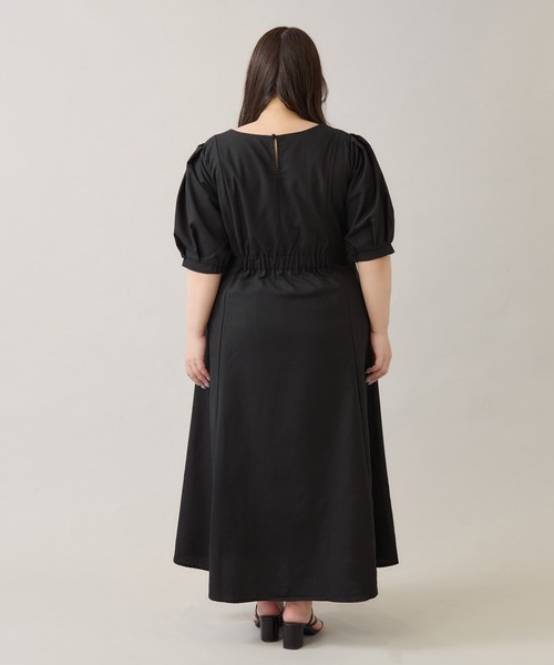 ZOZOTOWN完売品 Louiosy【大きいサイズ】リネンライクワンピース 大きいサイズ】リネンライクワンピース（ワンピース）｜Louiosy