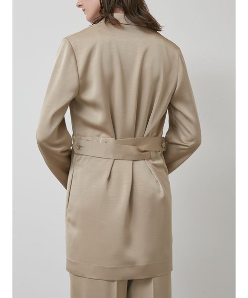 オローネ　イーゼルロングジャケット　べージュ オローネ イーゼルロングジャケット べージュ - メルカリ