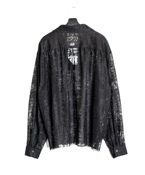 SEVESKIG(セヴシグ)の「SEVESKIG/セブシグ/SHEER SHIRTS_SH-SV-NRS-1005(シャツ/ブラウス・メンズ・ホワイト/ブラック・SMALL/MEDIUM/LARGE/X-LARGE)」の21枚目の写真