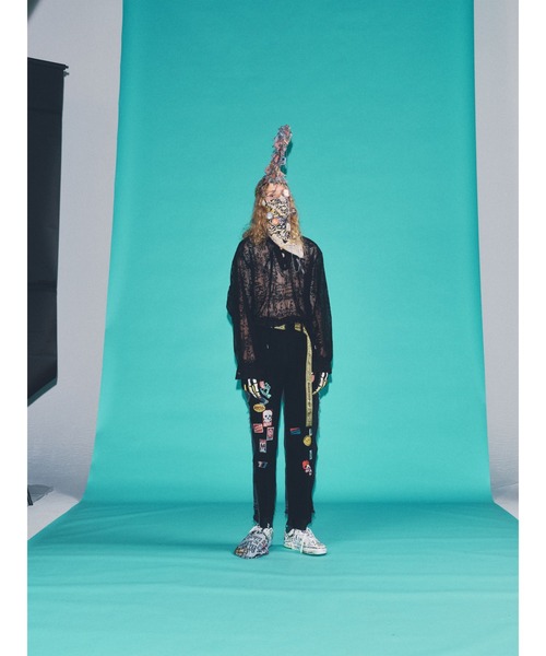 SEVESKIG(セヴシグ)の「SEVESKIG/セブシグ/SHEER SHIRTS_SH-SV-NRS-1005(シャツ/ブラウス・メンズ・ホワイト/ブラック・SMALL/MEDIUM/LARGE/X-LARGE)」の11枚目の写真