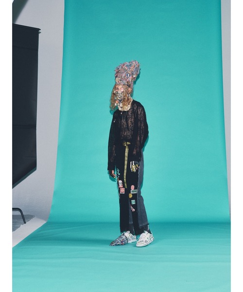 SEVESKIG(セヴシグ)の「SEVESKIG/セブシグ/SHEER SHIRTS_SH-SV-NRS-1005(シャツ/ブラウス・メンズ・ホワイト/ブラック・SMALL/MEDIUM/LARGE/X-LARGE)」の12枚目の写真