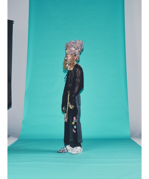 SEVESKIG(セヴシグ)の「SEVESKIG/セブシグ/SHEER SHIRTS_SH-SV-NRS-1005(シャツ/ブラウス・メンズ・ホワイト/ブラック・SMALL/MEDIUM/LARGE/X-LARGE)」の14枚目の写真