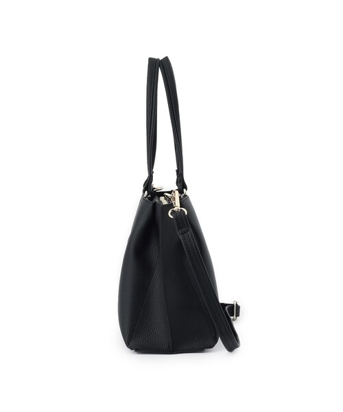 SHOO・LA・RUE（シューラルー）の「【軽量/2WAY】ふわっと軽い ミドルサイズ トートバッグ（トートバッグ・レディース・グレー/ブラウン系その他/ワインレッド/ブラック・00）」の17枚目の写真