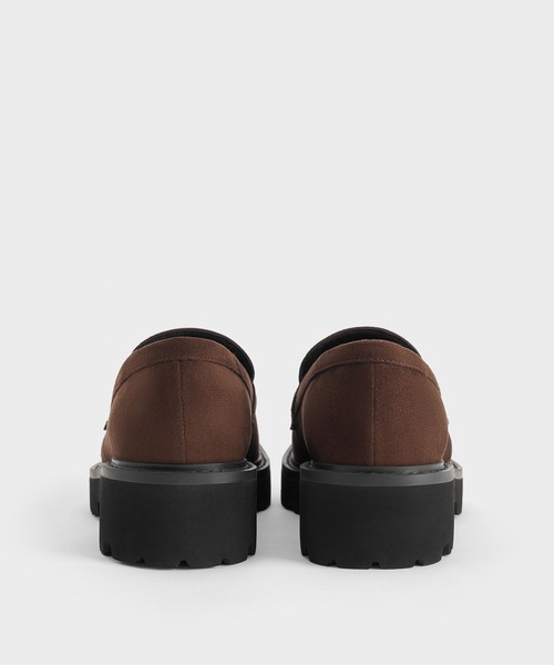 CHARLES & KEITH(チャールズ & キース)の「Lando ランド メタリックアクセントプラットフォームローファー(ローファー・レディース・ブラック系その他7/マルチ/ブラウン系その他7・26.5cm/25.5cm/25cm/24.5cm/23.5cm/23cm/22.5cm)」の18枚目の写真