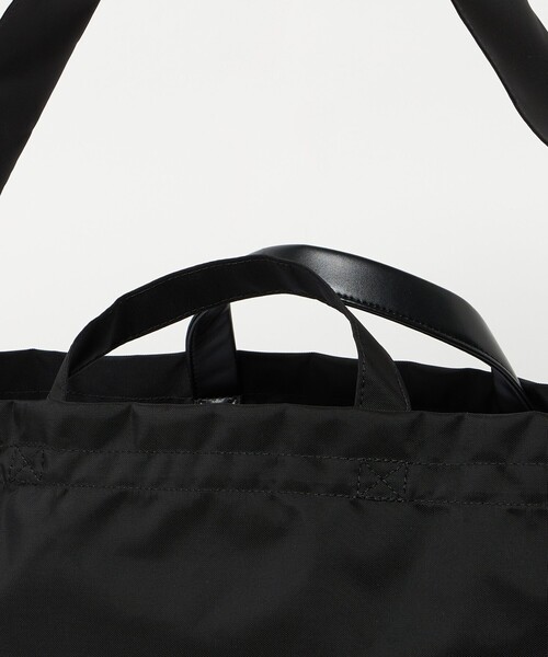 5525Gallery（ゴーゴーニーゴーギャラリー）の「【別注】＜5525gallery＞ショルダートートバッグ（トートバッグ・メンズ・ブラック・FREE）」の10枚目の写真