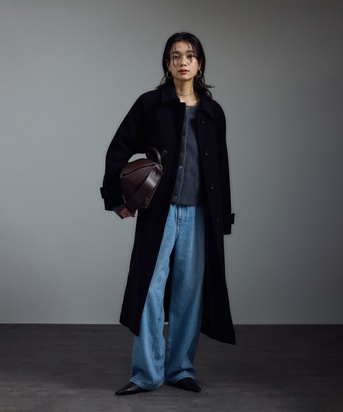 美品　アダム・エ・ロペ　MANTECO ウールコート　オーバーサイズ　ジャケット SALON adam et rope'｜【WEB限定】MANTECOウールPコート
