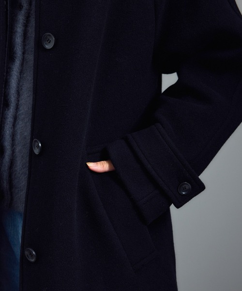 WEB限定】MANTECOウールバルマカンコート（ステンカラーコート