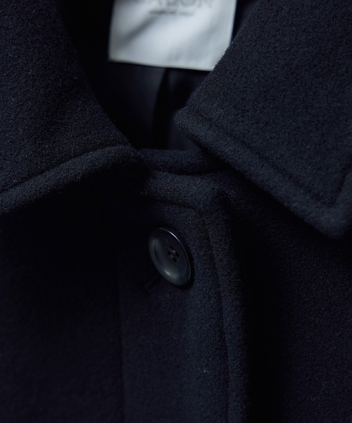 WEB限定】MANTECOウールバルマカンコート（ステンカラーコート